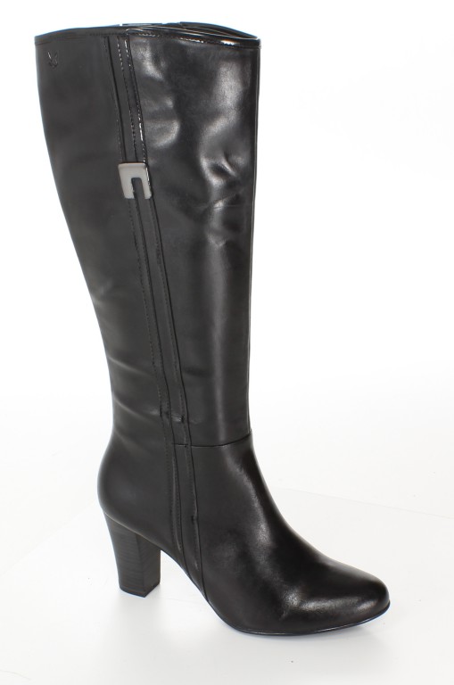 Caprice Kozaki 9-25537-23 Blk/Blk/Pat