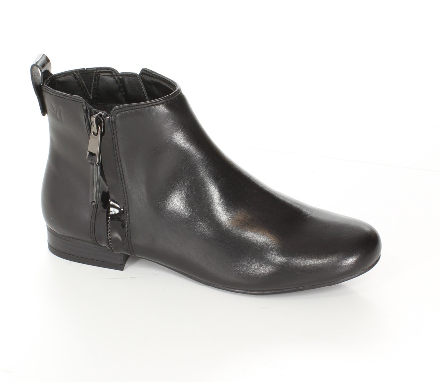 Caprice Trzewiki 9-25310-23 Blk/Blk Pat