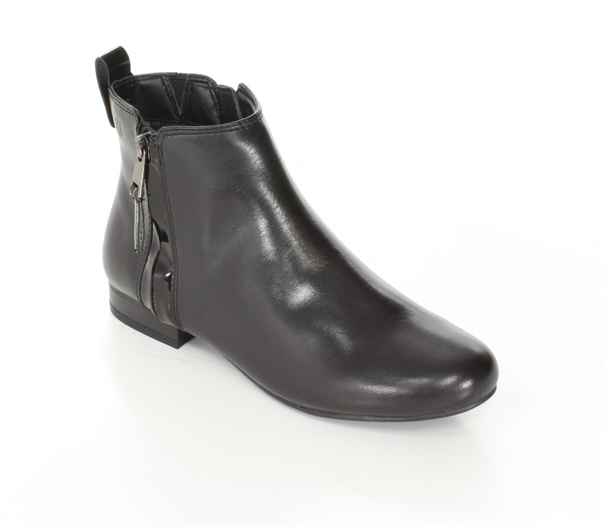 Caprice Trzewiki 9-25310-23 Blk/Blk Pat
