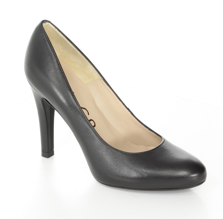 Unisa Czółenka Pauline Black Napa Silk 