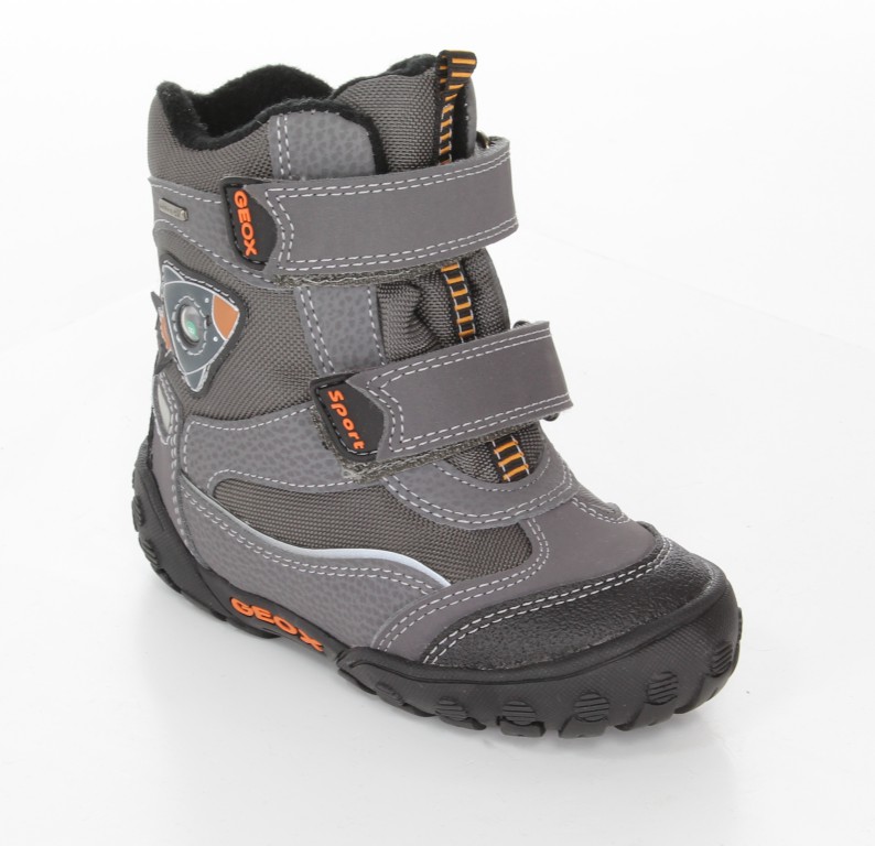 Geox Trzewiki B4402D Grey/ Orange