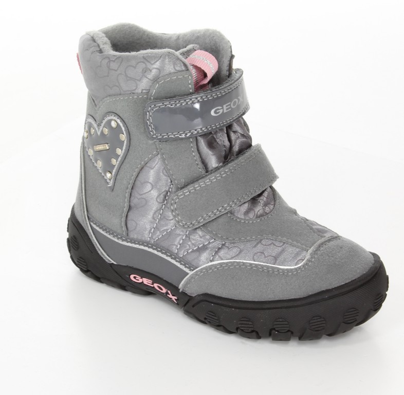 Geox Trzewiki B4404D Dk Grey