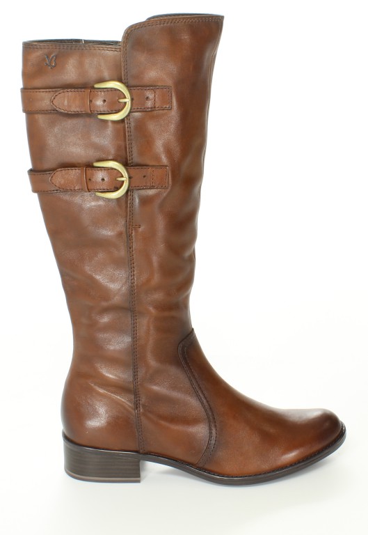 Caprice Kozaki  9-25524-23 Cognac Antic