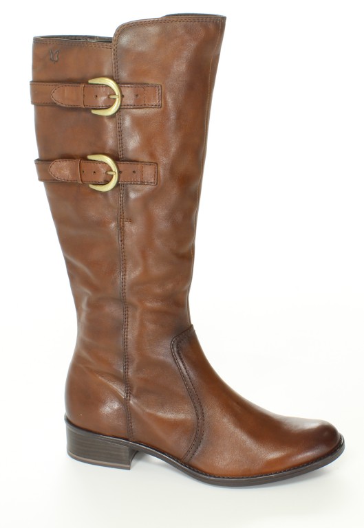 Caprice Kozaki  9-25524-23 Cognac Antic