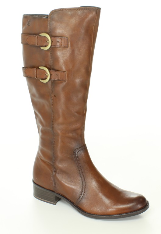 Caprice Kozaki  9-25524-23 Cognac Antic