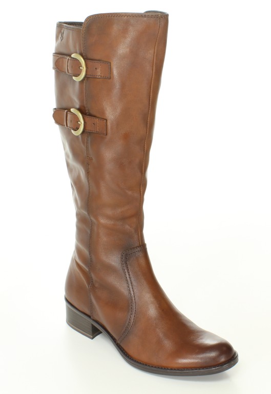 Caprice Kozaki  9-25524-23 Cognac Antic