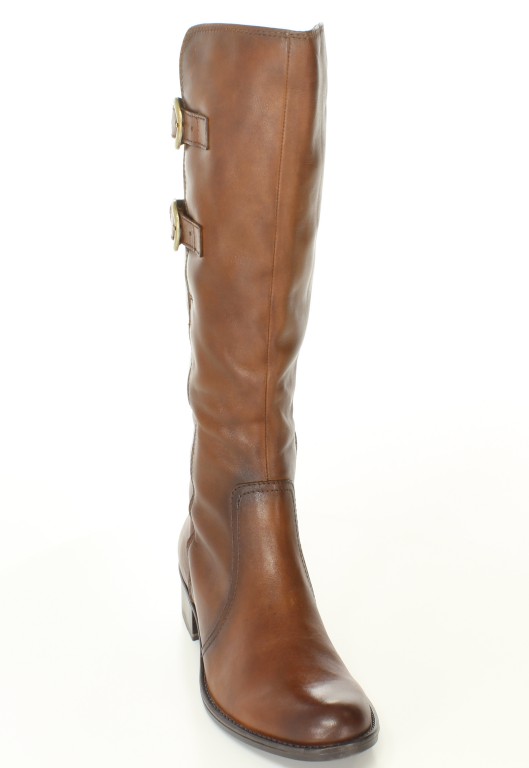 Caprice Kozaki  9-25524-23 Cognac Antic