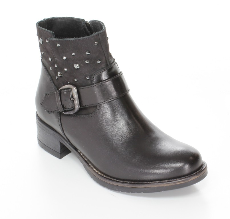 Carinii Trzewiki B2247-B25 Nero POL