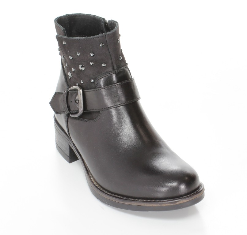 Carinii Trzewiki B2247-B25 Nero POL