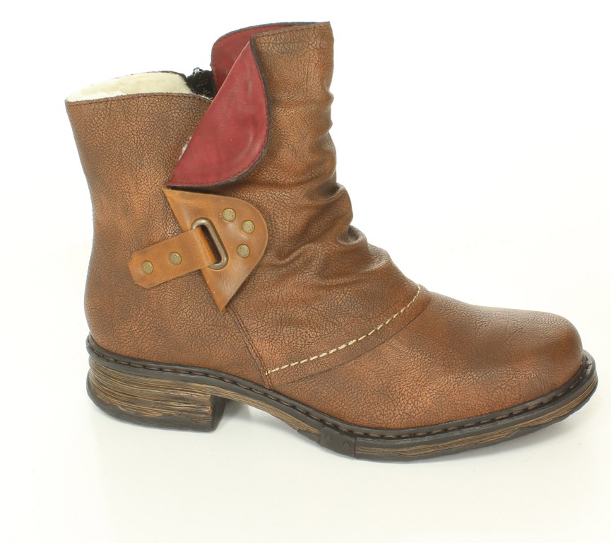 Rieker Trzewiki Z9984/26 Br
