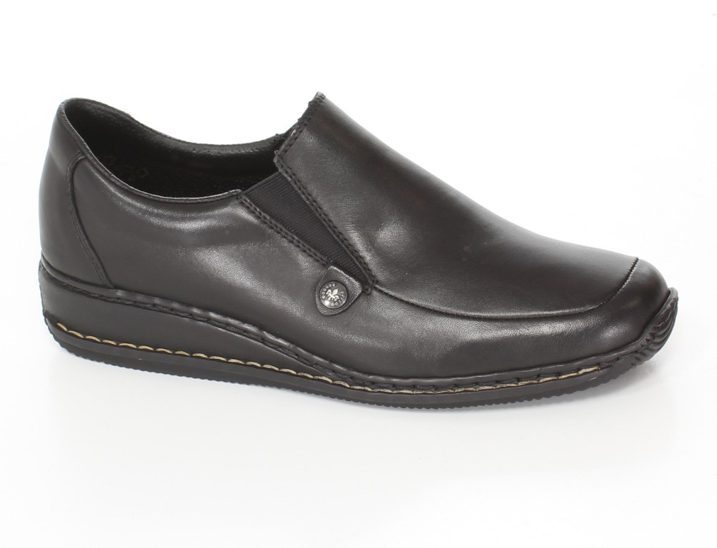 Rieker Półbuty 44353-01 Black