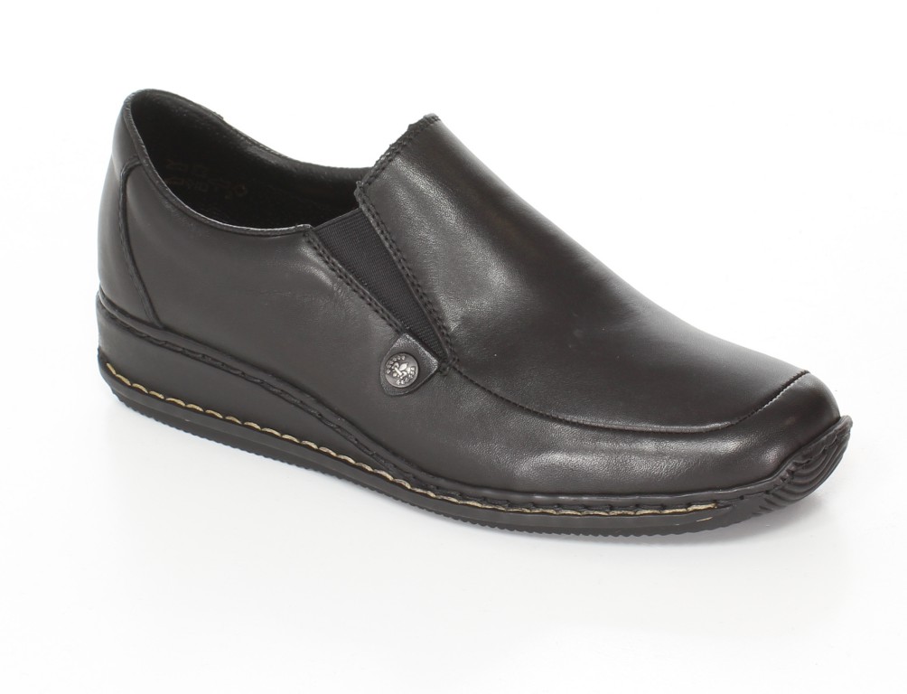 Rieker Półbuty 44353-01 Black