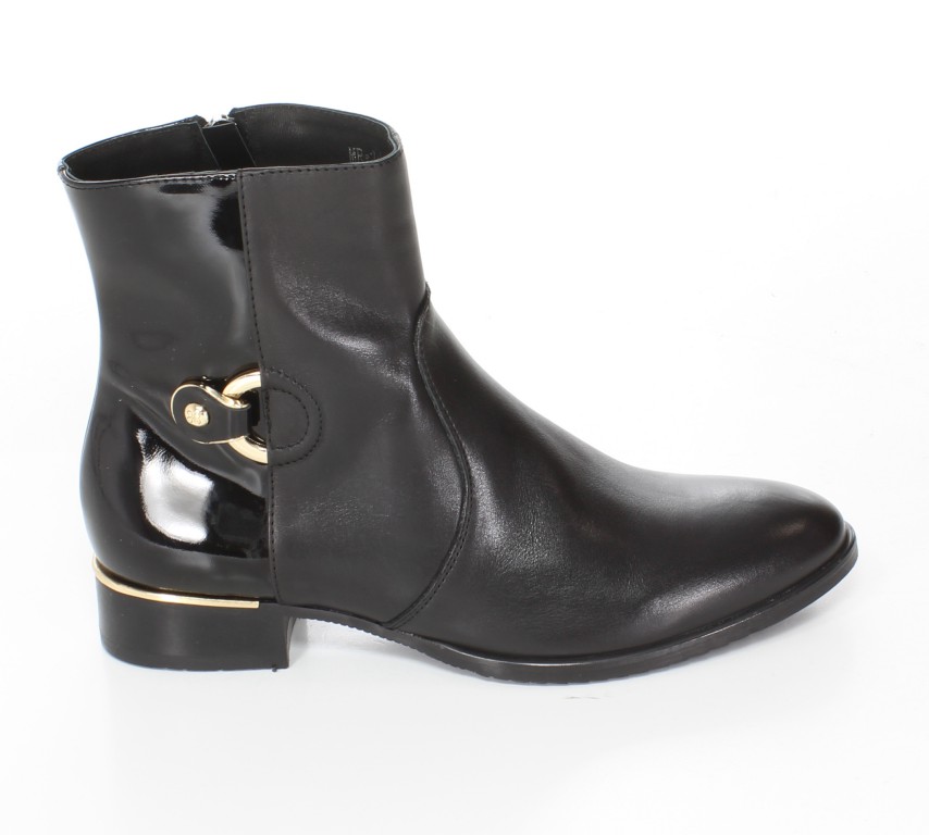 Mr.Tops Trzewiki 1920 Nero/Gold