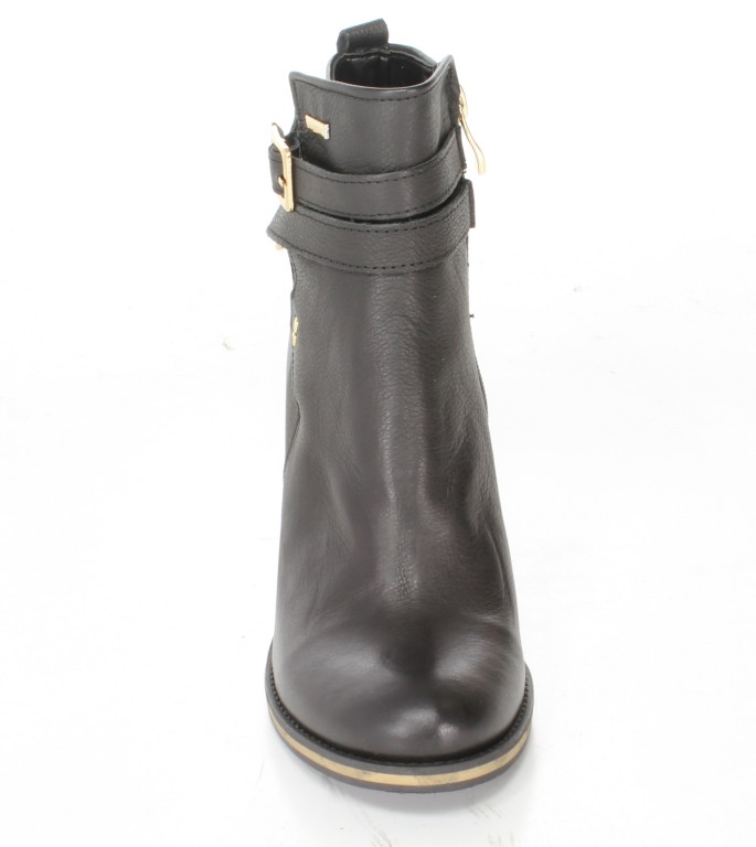 Giulio Santoro Botki K-3403 Czarny Groch