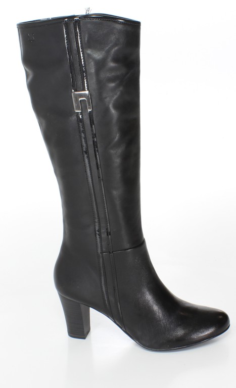 Caprice Kozaki 9-25538-23 BLK/ BLK PAT