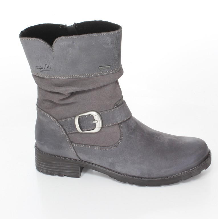 Super Fit Trzewiki 3-00181-05  r.36-42 Szare