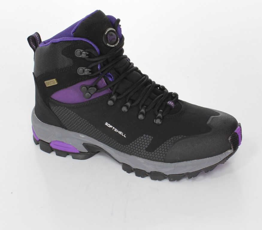 American Trekkingowe 201H369  Black/Purple