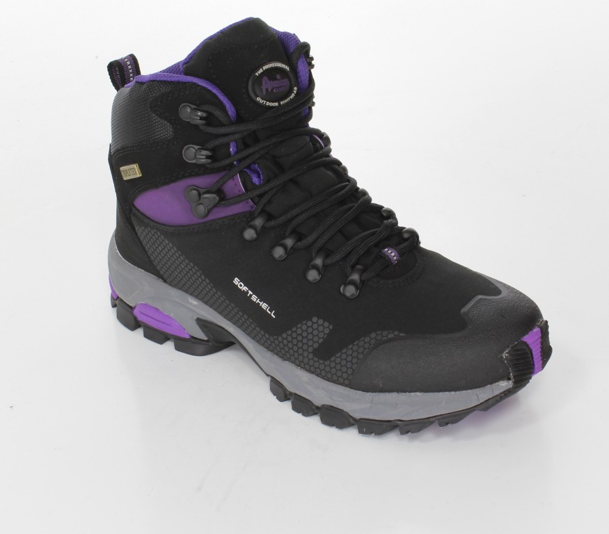 American Trekkingowe 201H369  Black/Purple