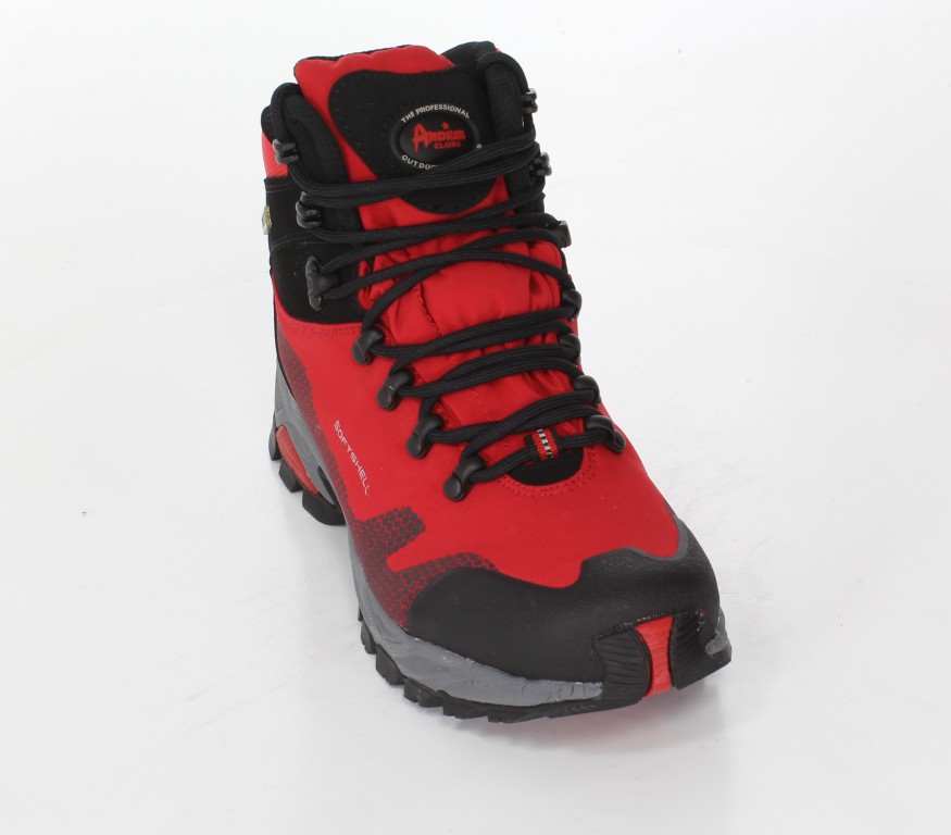 American Trekkingowe 201H369 Red/Black-10%