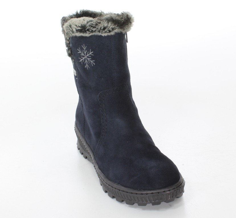 Rieker Trzewiki Y5471-14 Blue