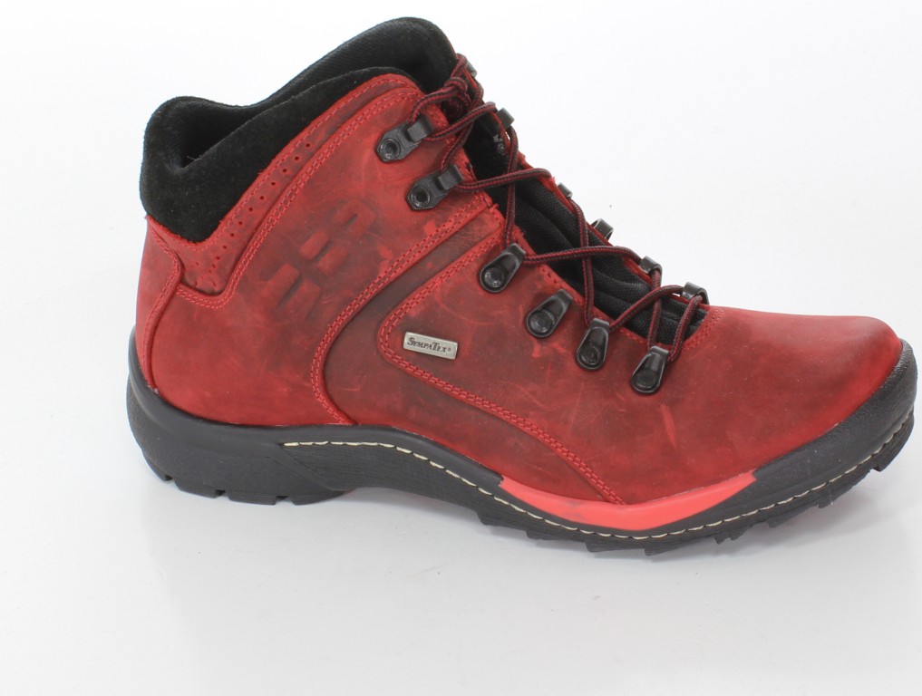 Badura Trekkingowe 9072 Czerwone