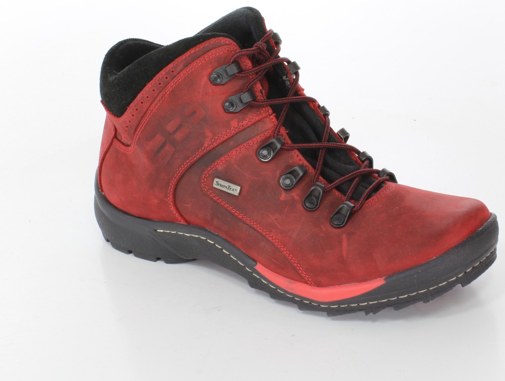 Badura Trekkingowe 9072 Czerwone