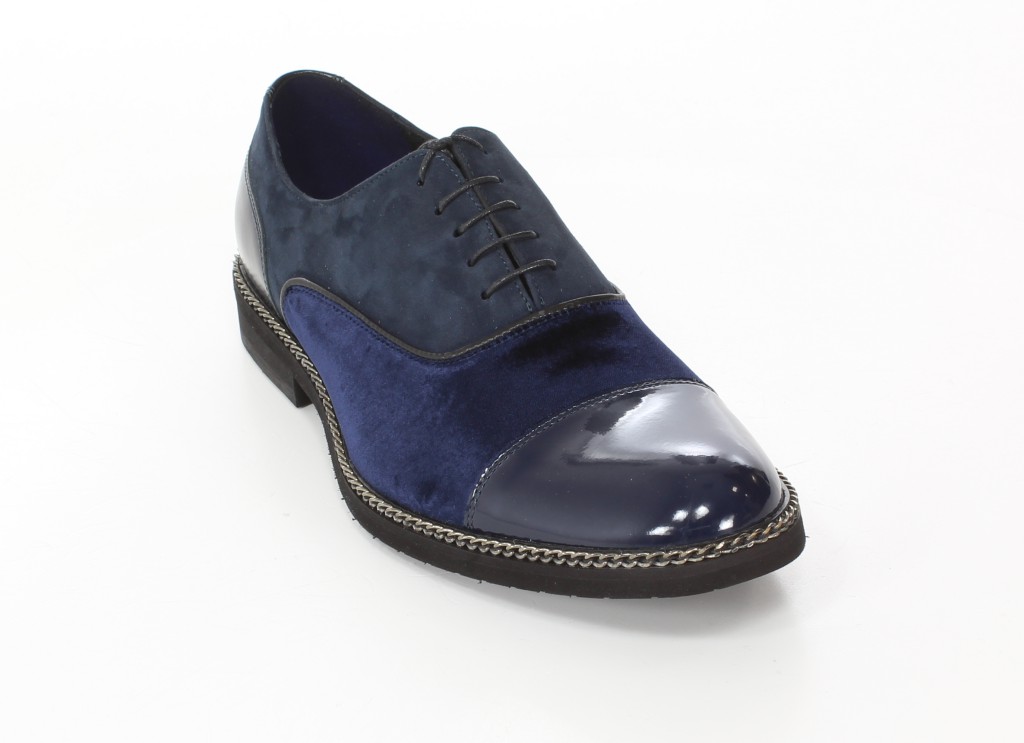 Conhpol Półbuty C-4537-ZE20 Granat