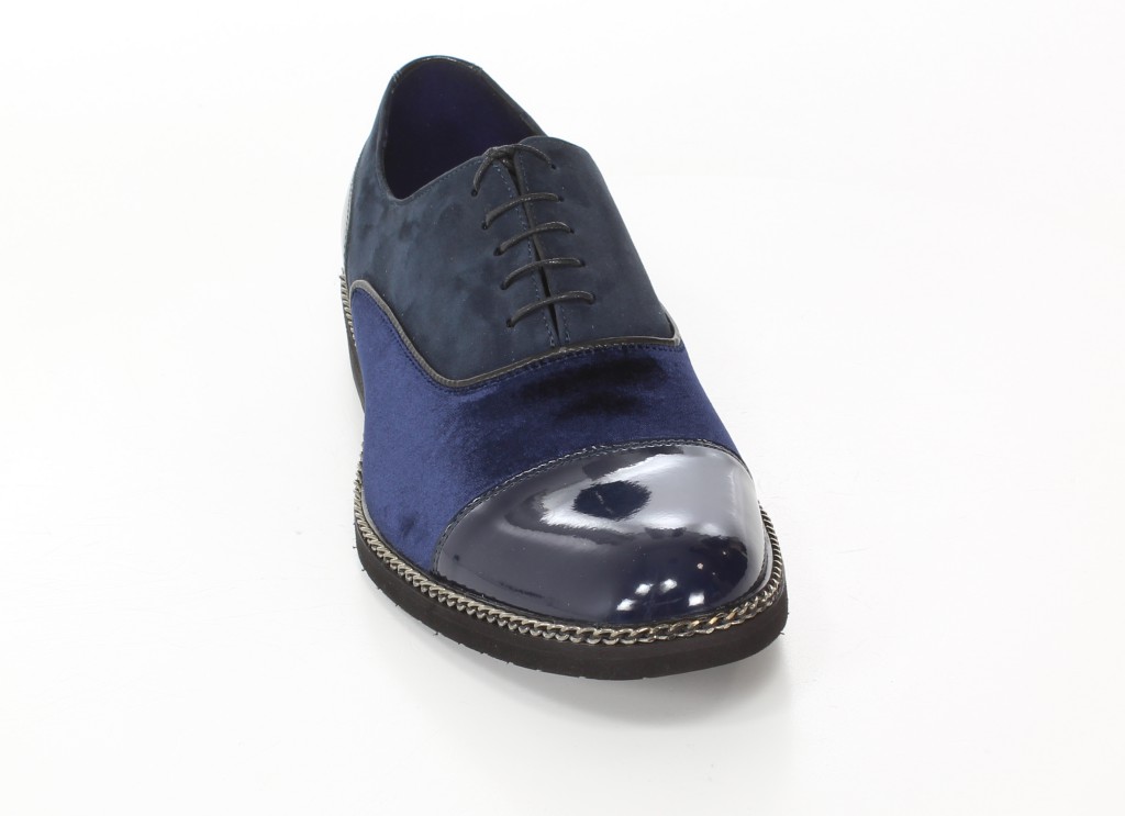 Conhpol Półbuty C-4537-ZE20 Granat