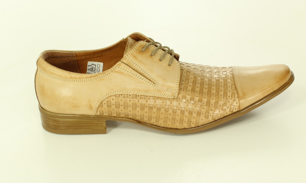 Conhpol Półbuty C-1717R8/48 Beż