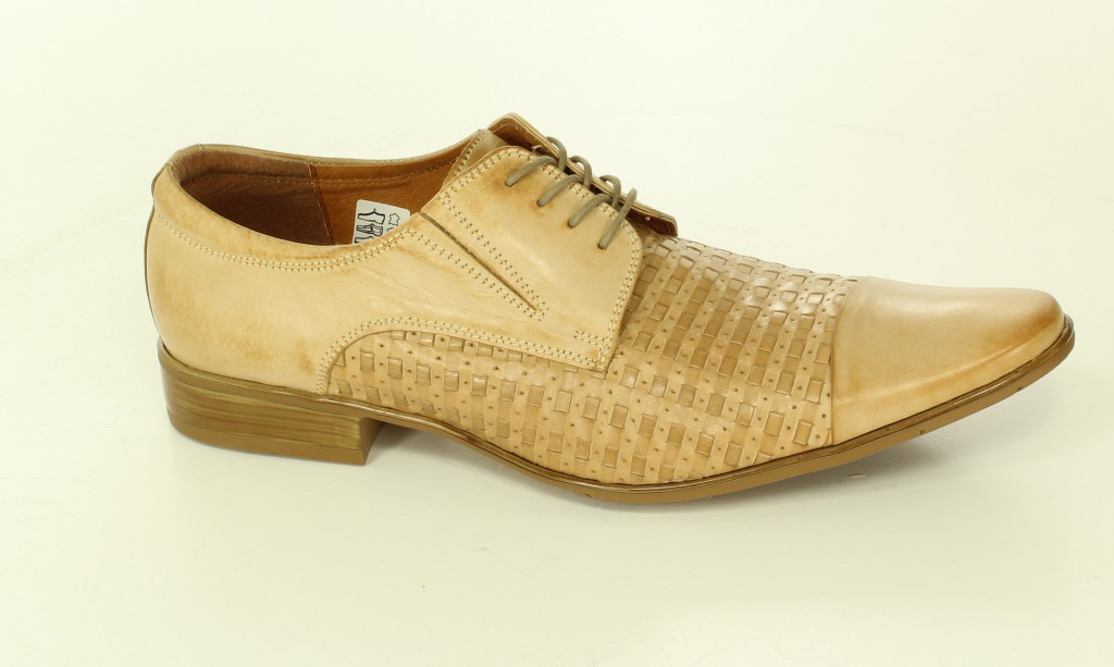 Conhpol Półbuty C-1717R8/48 Beż