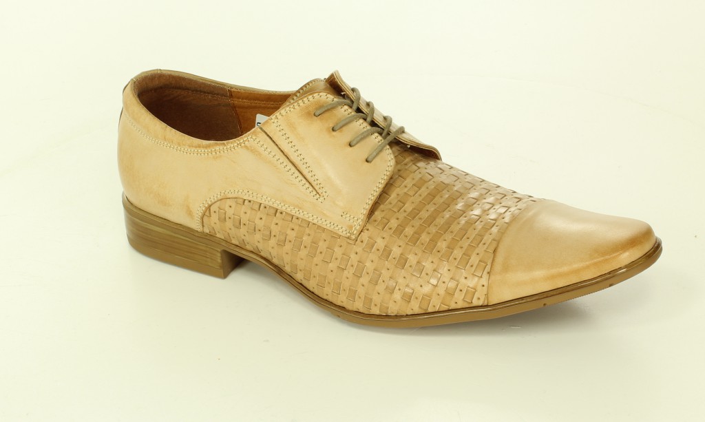 Conhpol Półbuty C-1717R8/48 Beż