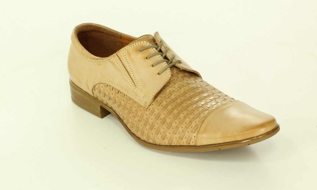 Conhpol Półbuty C-1717R8/48 Beż