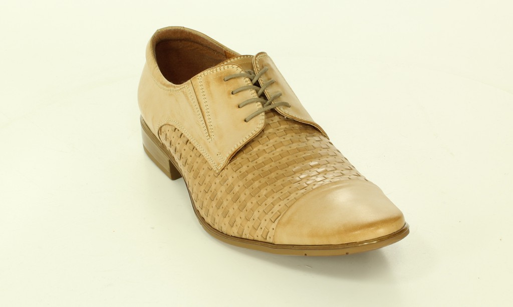 Conhpol Półbuty C-1717R8/48 Beż