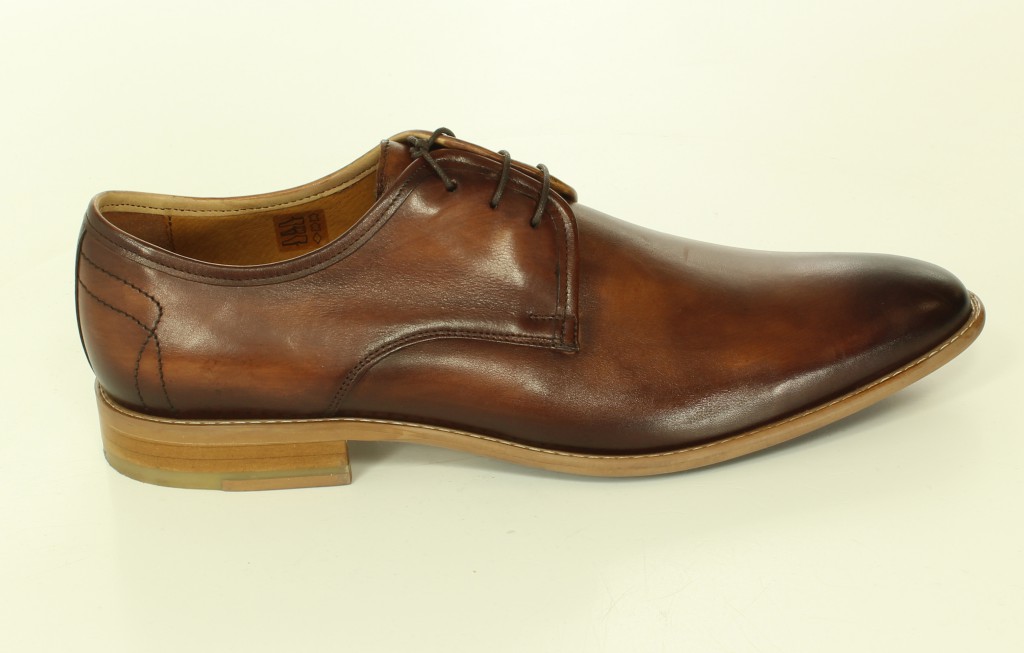 Conhpol Półbuty C-2525 Brąz 