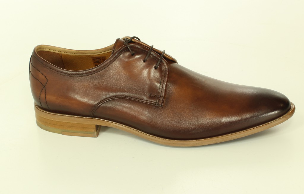 Conhpol Półbuty C-2525 Brąz 