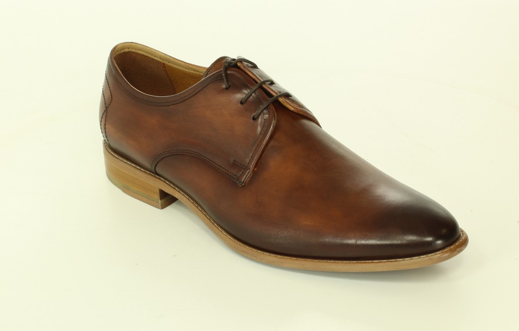 Conhpol Półbuty C-2525 Brąz 