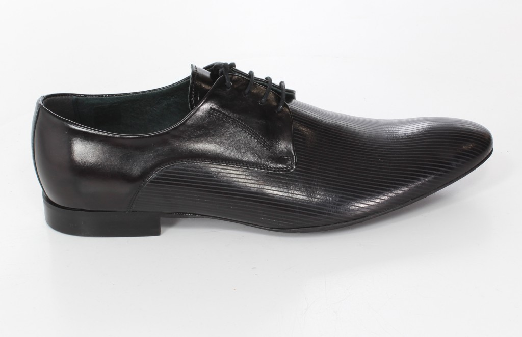 Conhpol Półbuty C-2877L  Czarny 