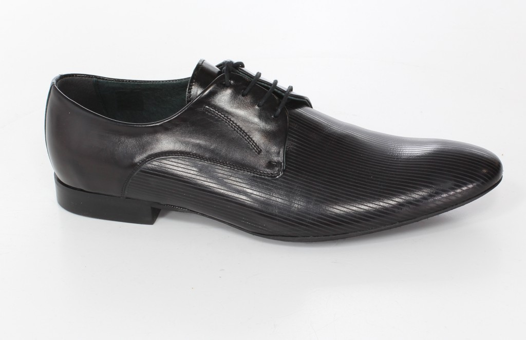 Conhpol Półbuty C-2877L  Czarny 