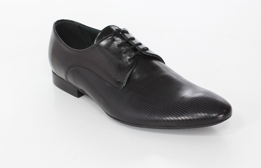 Conhpol Półbuty C-2877L  Czarny 