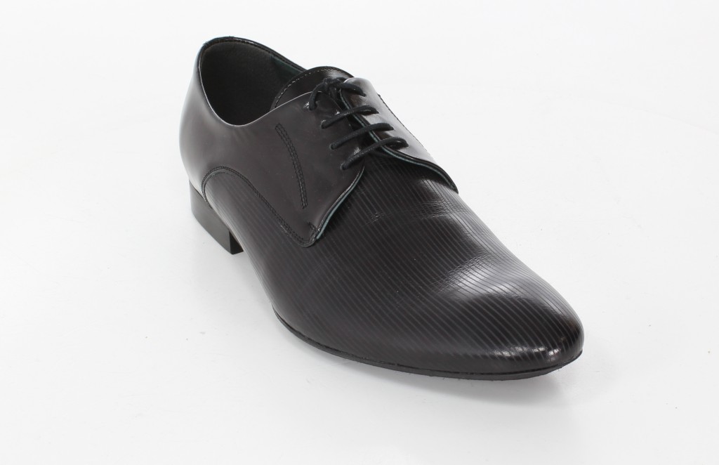 Conhpol Półbuty C-2877L  Czarny 