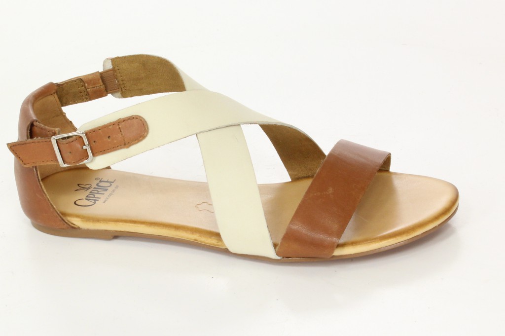 Caprice Sandały 9-28104-24 Cognac 