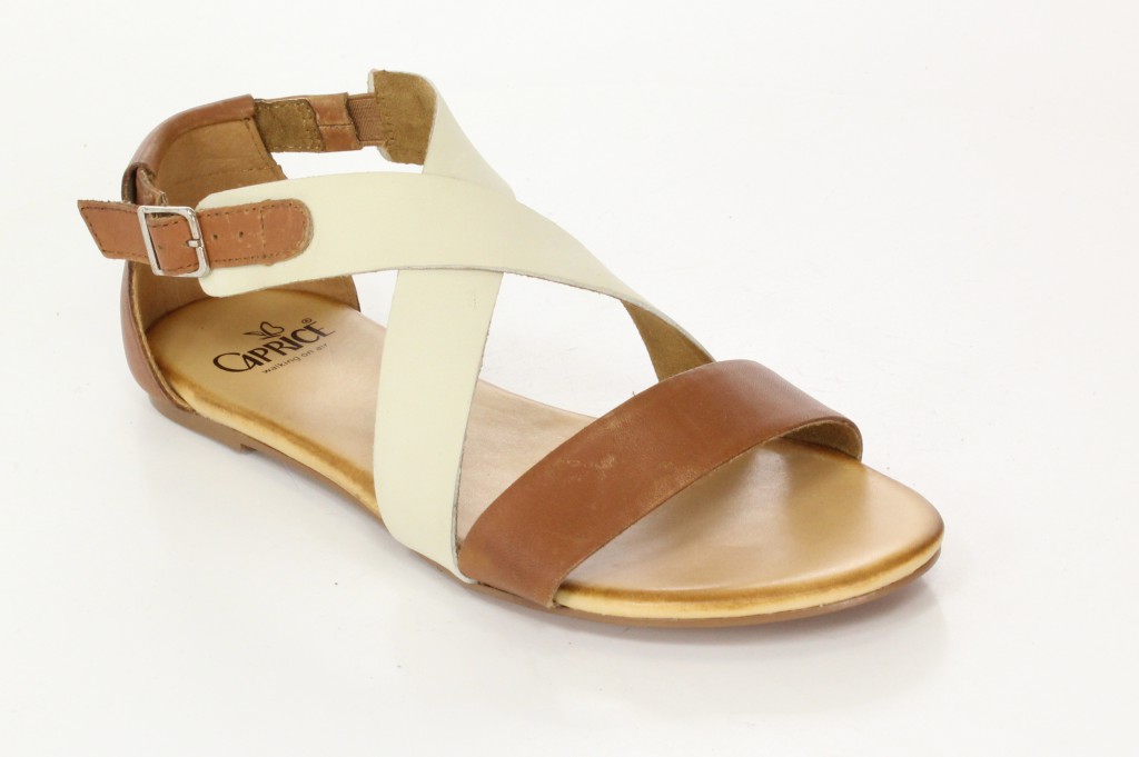 Caprice Sandały 9-28104-24 Cognac 