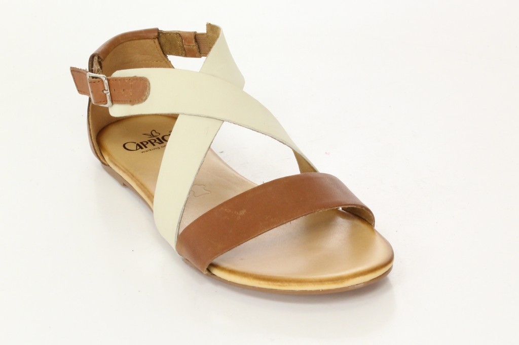 Caprice Sandały 9-28104-24 Cognac 