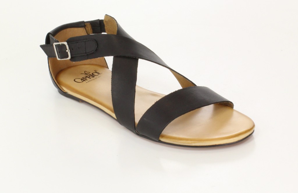 Caprice Sandały 9-28104-24 Black 