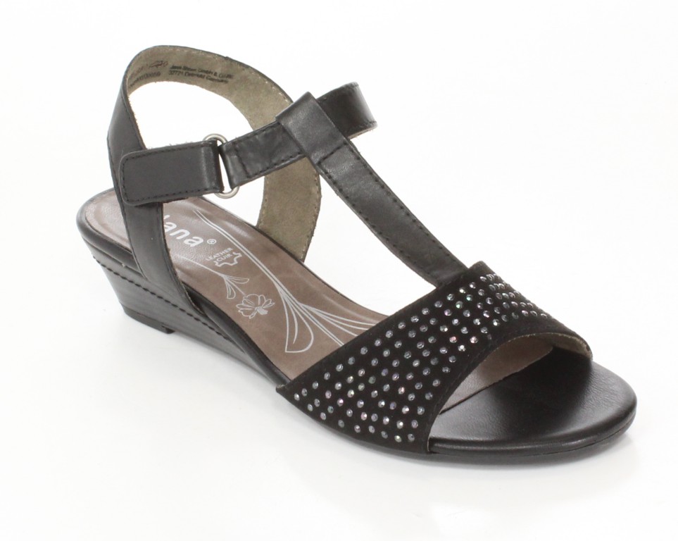 Jana Sandały 8-28202-24 Black 