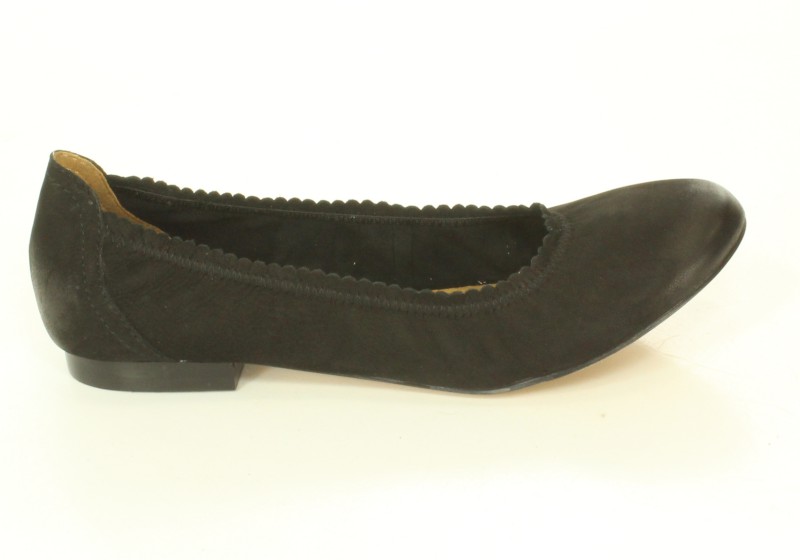 Caprice Baleriny 9-22108/24 Black Nubuc