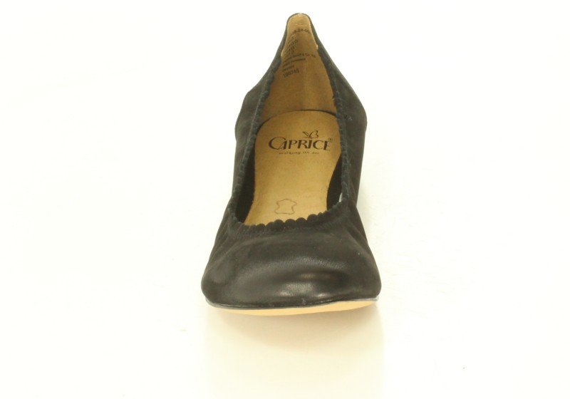 Caprice Baleriny 9-22108/24 Black Nubuc