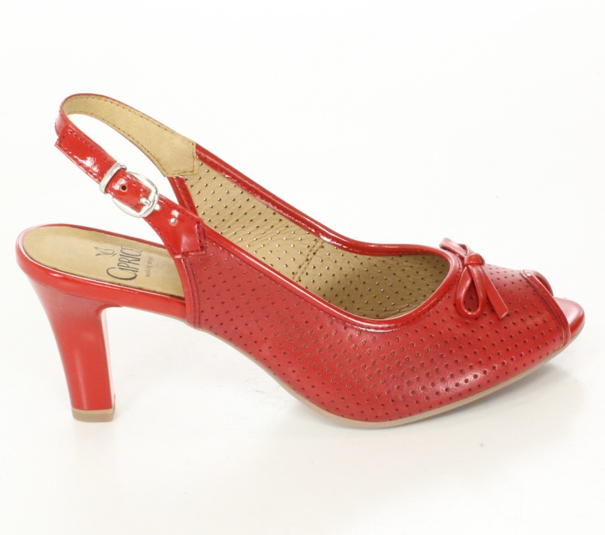 Caprice Sandały 9-28301-24 Red 