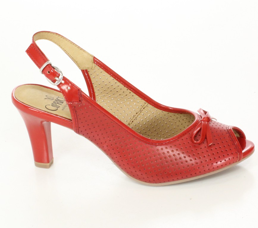 Caprice Sandały 9-28301-24 Red 