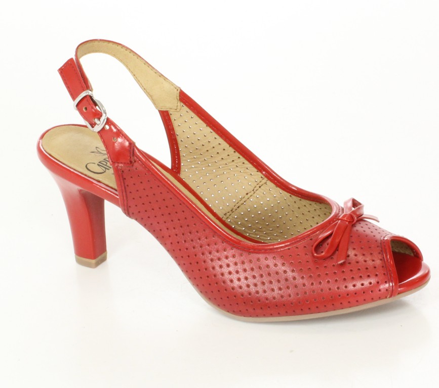 Caprice Sandały 9-28301-24 Red 